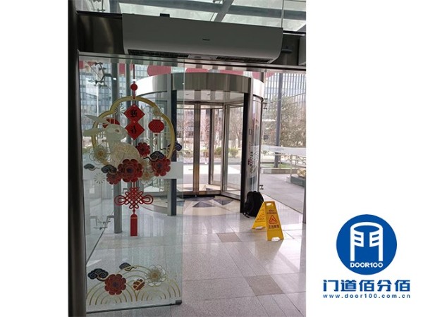 服务丨北京博斯迈自动旋转门和自动平移门保养