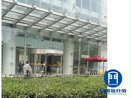 高楼大厦电动旋转门保养与维修服务案例