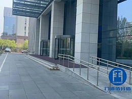 中铁公司旗下大厦自动门维修保养服务过程