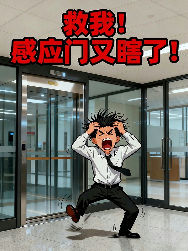 抓狂上班族自动门无水印 抓狂上班族自动门无水印