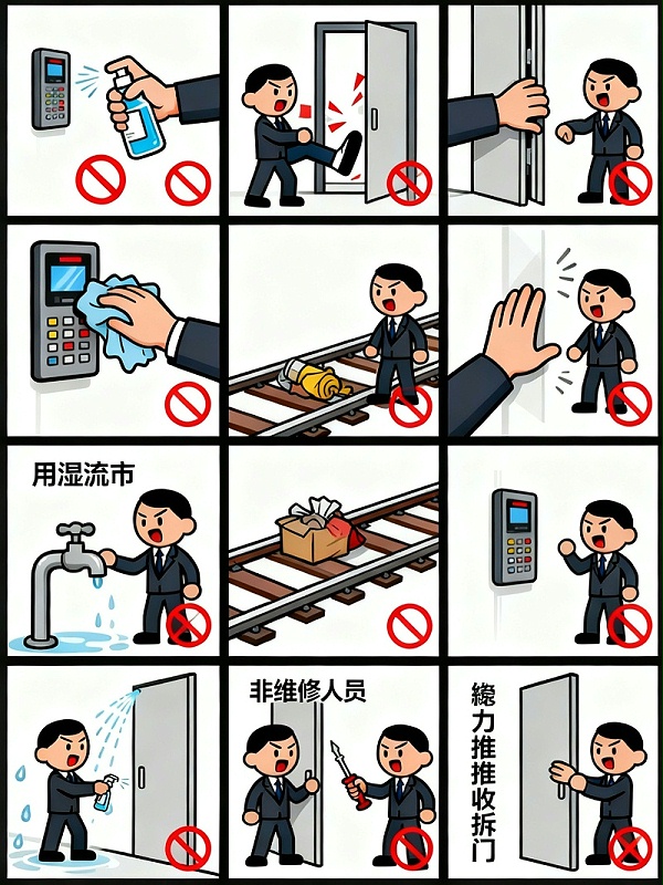 感应门错误行为无水印 感应门错误行为无水印