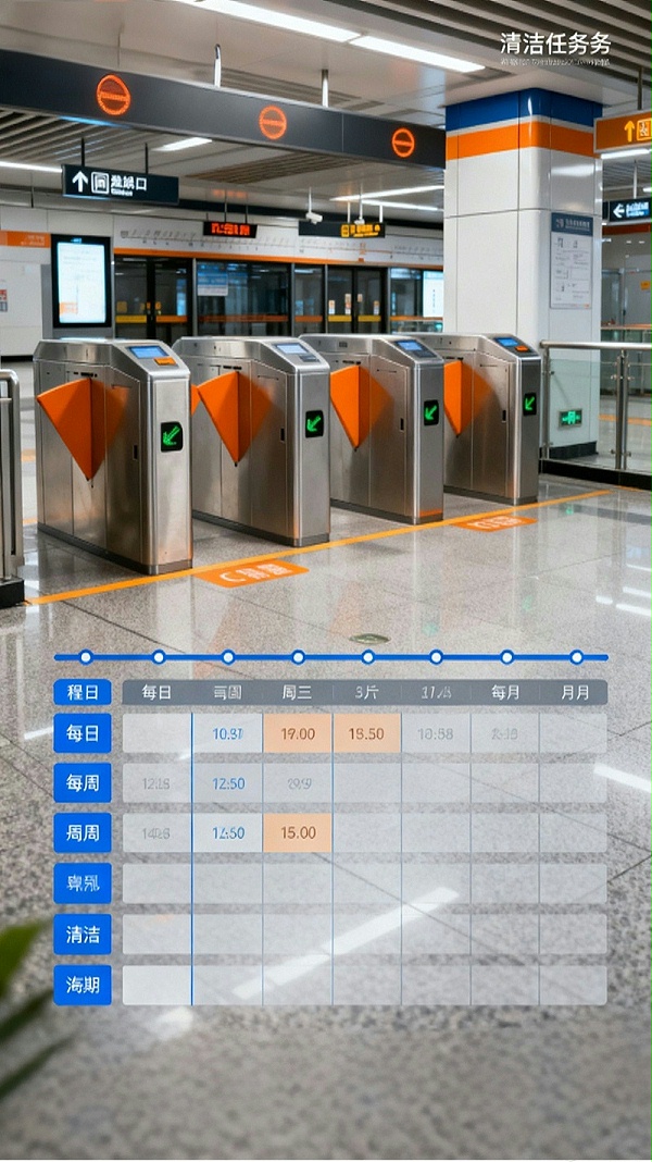 地铁清洁日程表_擦除版