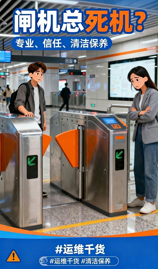 闸机卡滞运维图