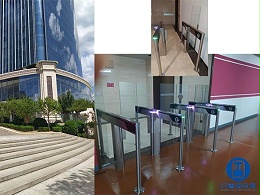 北京朝阳区某大厦内28个通道速通门保养维修服务案例