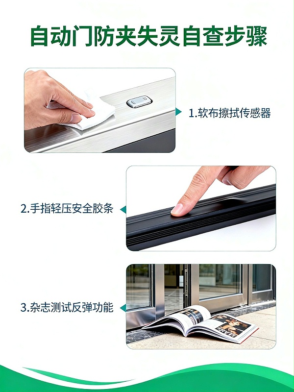 自动门自查步骤无水印