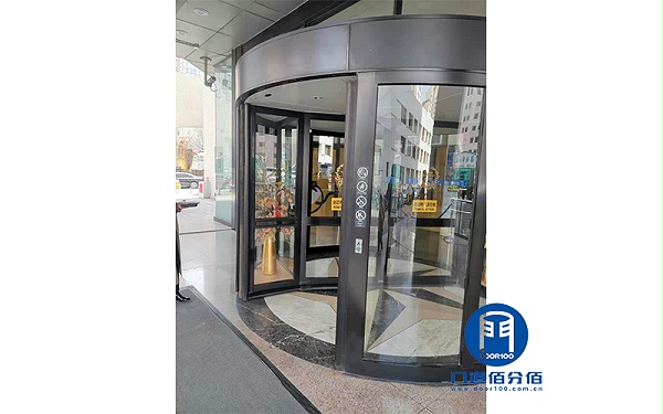 案例分享：大厦自动旋转门保养服务