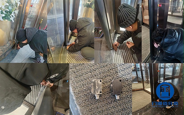案例分享丨宝盾旋转门保养维修服务