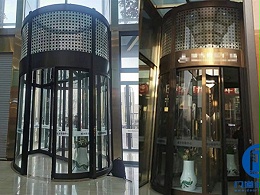 凯必盛售后维修案例之购物广场旋转门钥匙维修