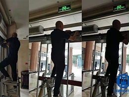 森林公园自动门传感器更换服务