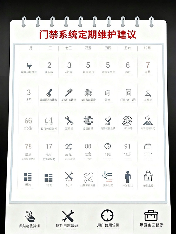门禁维护日历无水印