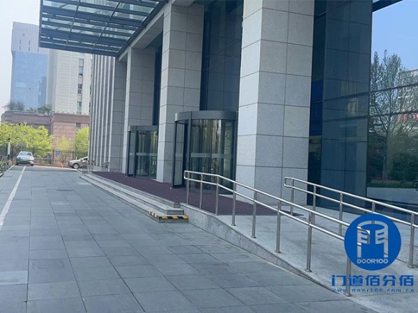 中铁公司旗下大厦自动门维修保养服务过程