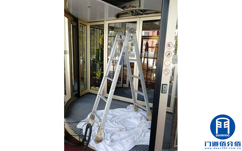 自动旋转门保养工具准备