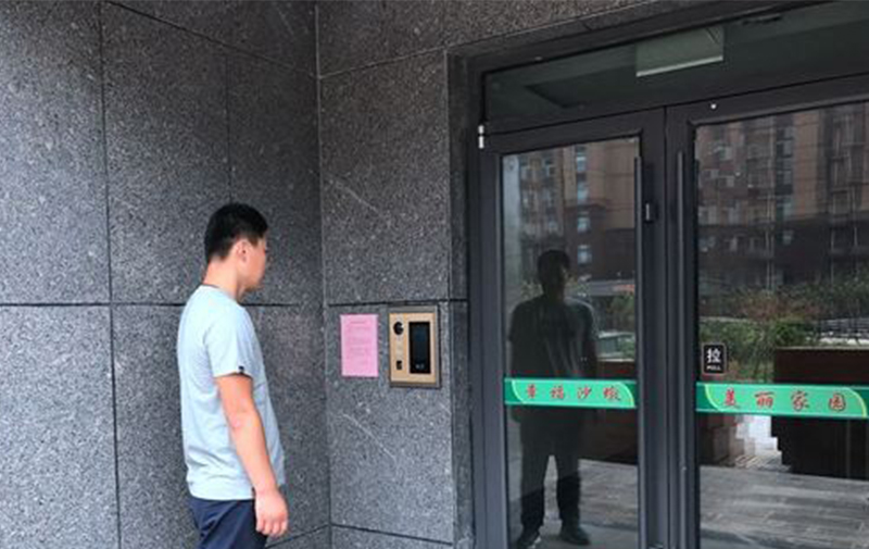 人脸识别自动门