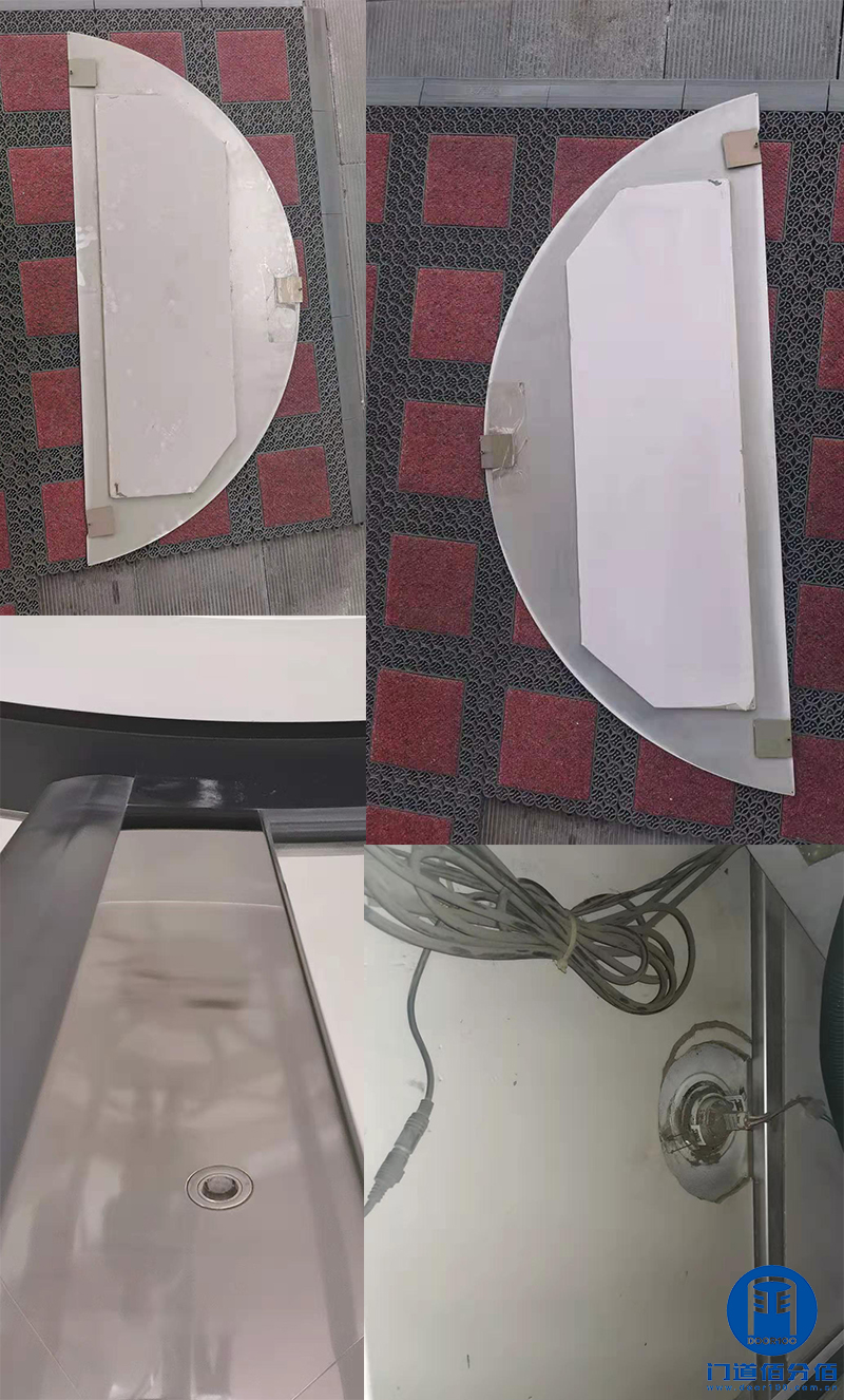 北京昌平区某培训中心凯必盛自动两翼旋转门大保养服务