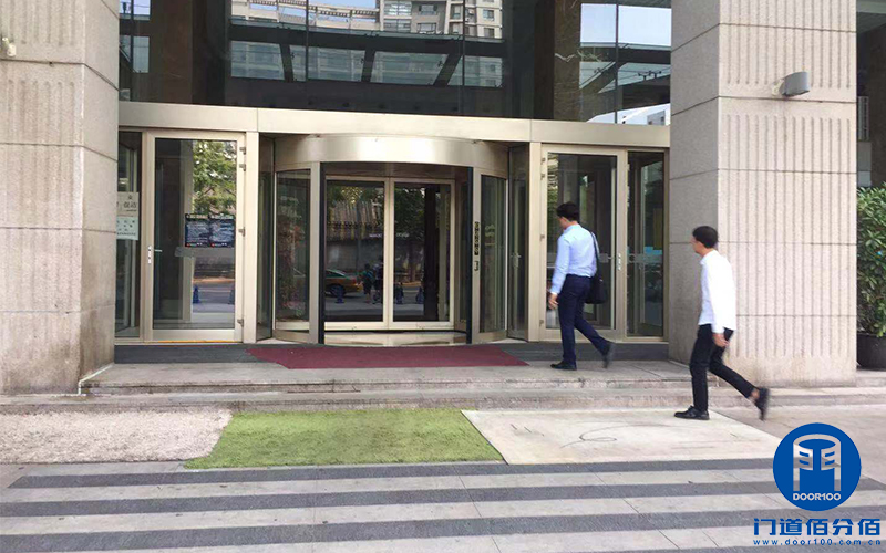 北京市某塔楼进出口凯必盛（KBB）旋转门定期大保养服务