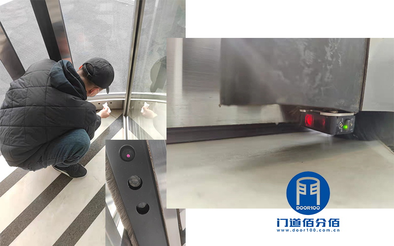 秋季保养丨凯必盛带展箱两翼旋转门保养服务