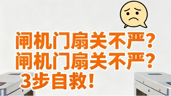 闸机闸翼故障及解决方案