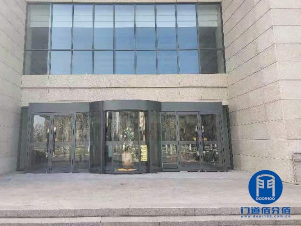 自动旋转门门区地面改造与整体电器升级项目