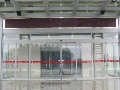 自动玻璃感应门维护保养须知