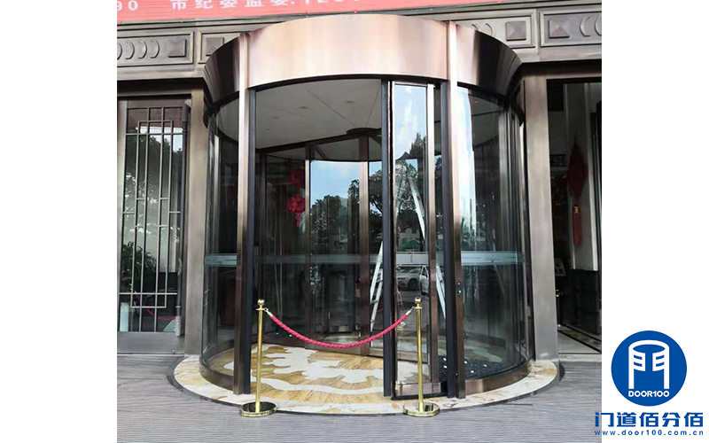 江苏常熟某五星饭店欧必翼旋转门维修服务案例