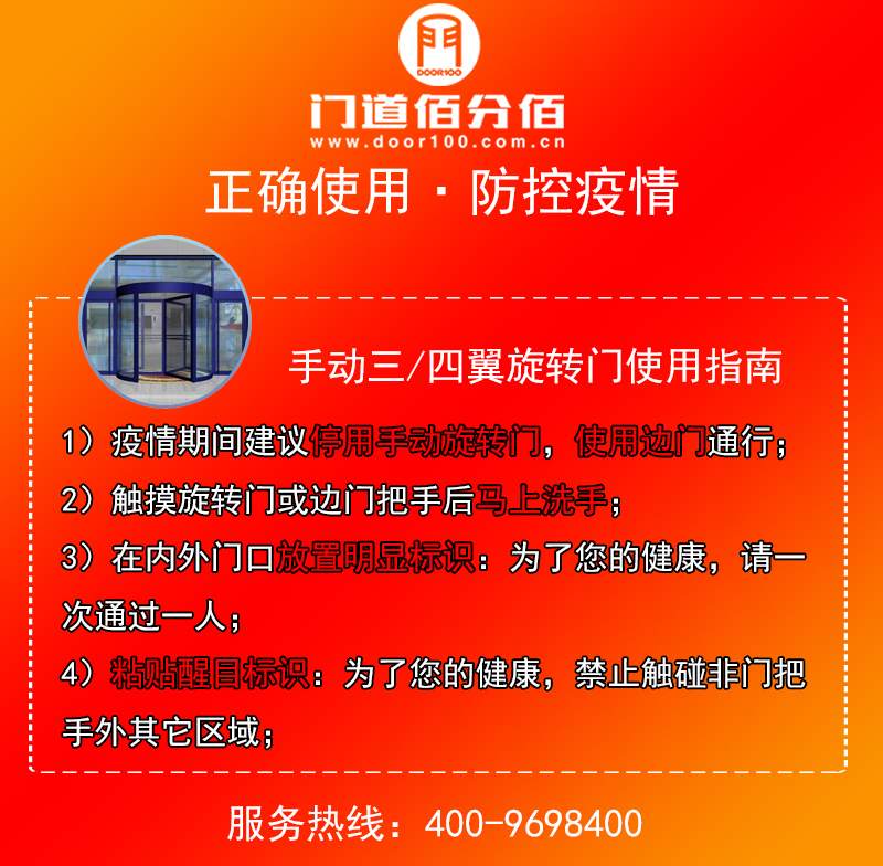 手动旋转门使用指南