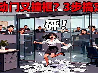 自动门关闭时撞击门框？原因分析与完整解决方案