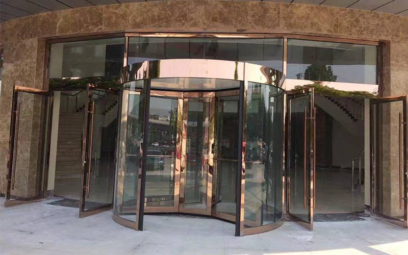 维修旋转门厂家带你了解酒店旋转门尺寸大小