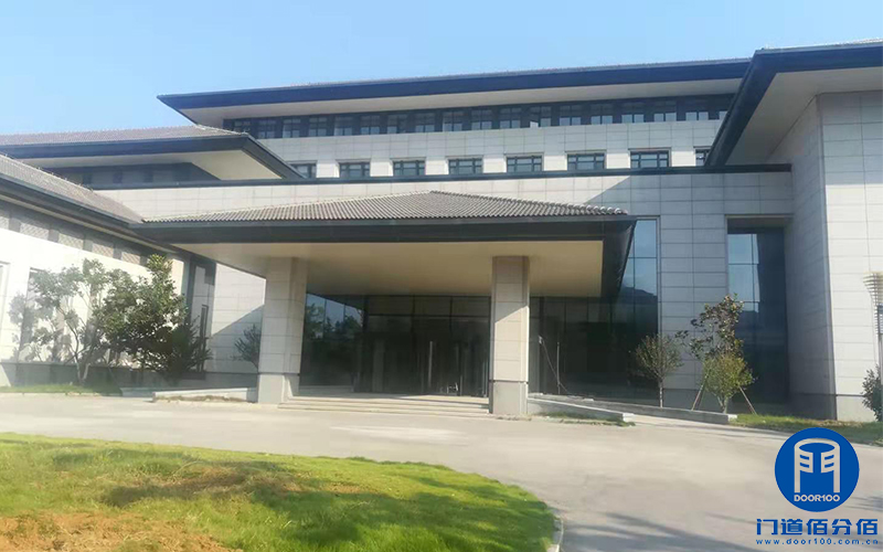 济南党校多玛自动旋转门电器系统维修升级服务