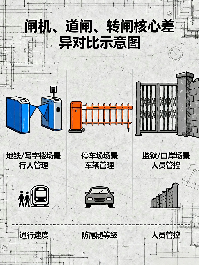闸机道闸转闸对比_擦除版