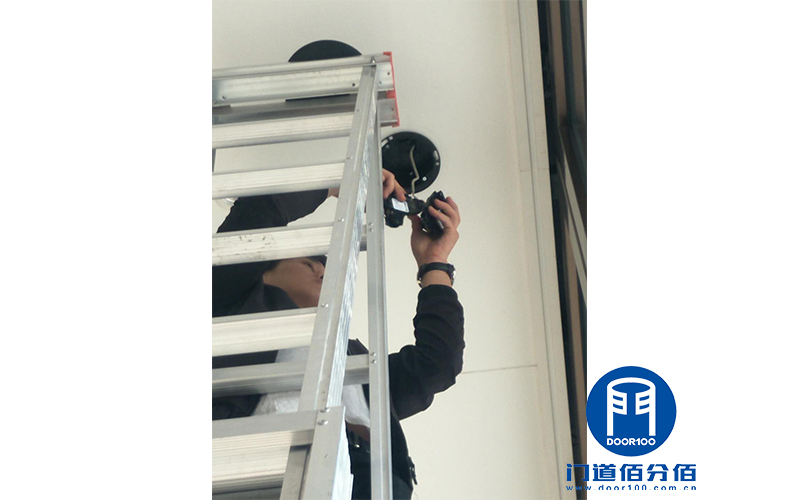 自动感应玻璃门感应器维修