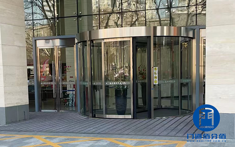 北京西城区大厦进出口多玛两翼门安全巡检