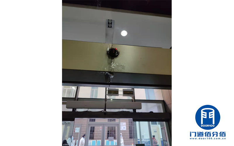 感应玻璃自动门感应器升级（加装二合一传感器）