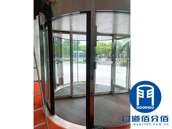 上海旋转门维保案例丨宝盾两翼/三翼门保养实录